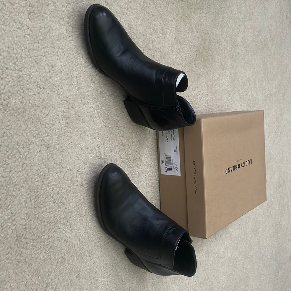 Lucky Brand ankle boots in Black.